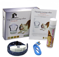 Rechargeable Adjustable Spray Bark Control Collar | Humane Training Solution